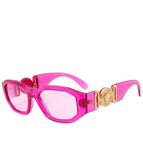 versace woman hot pink|versace pink sunglasses.